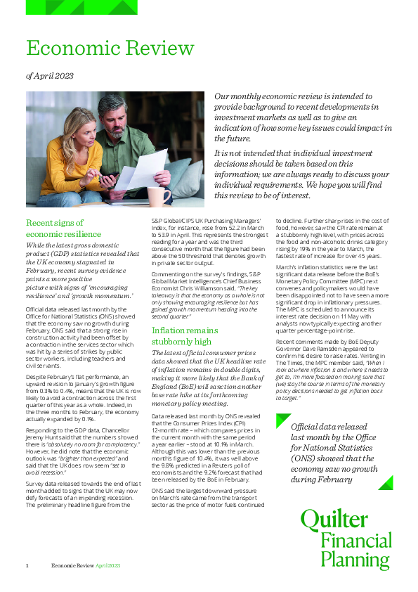 Economic Review April 2023