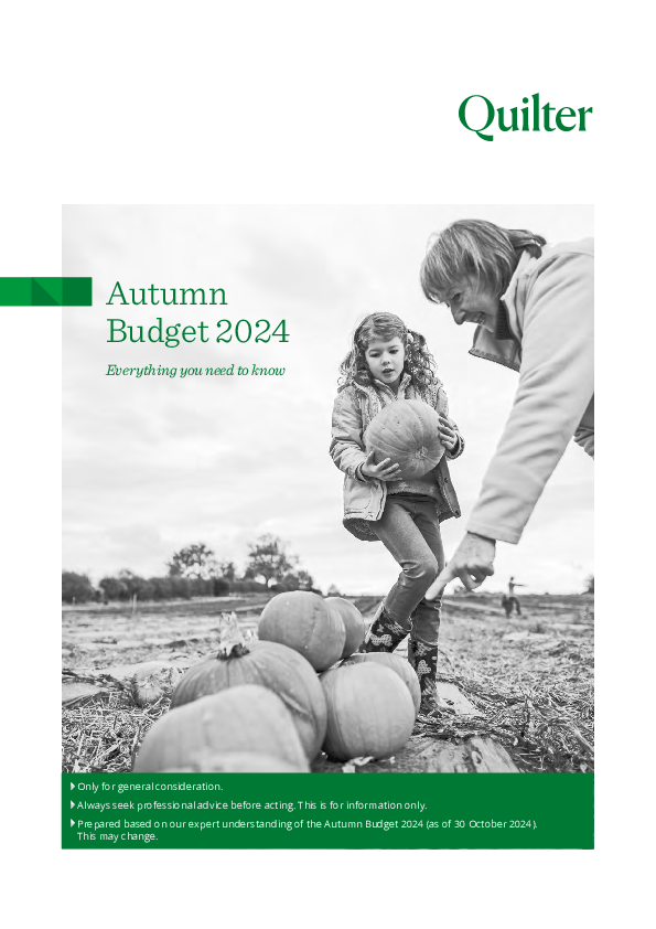 Autumn Budget Summary 2024