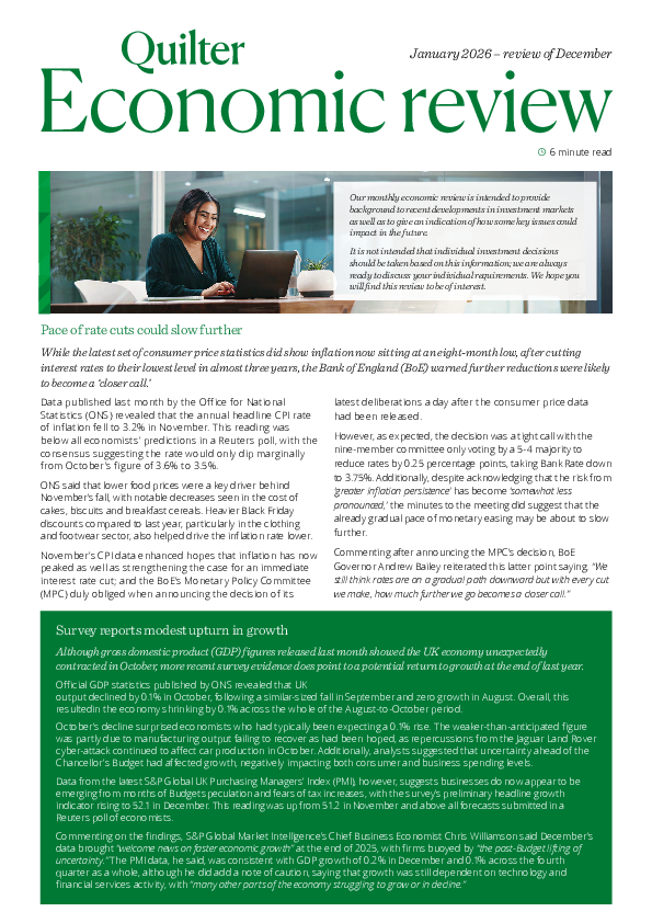 Economic Review of December 2025
