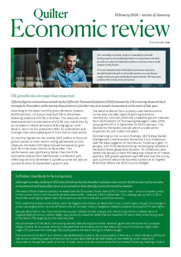Economic Review of January 2026