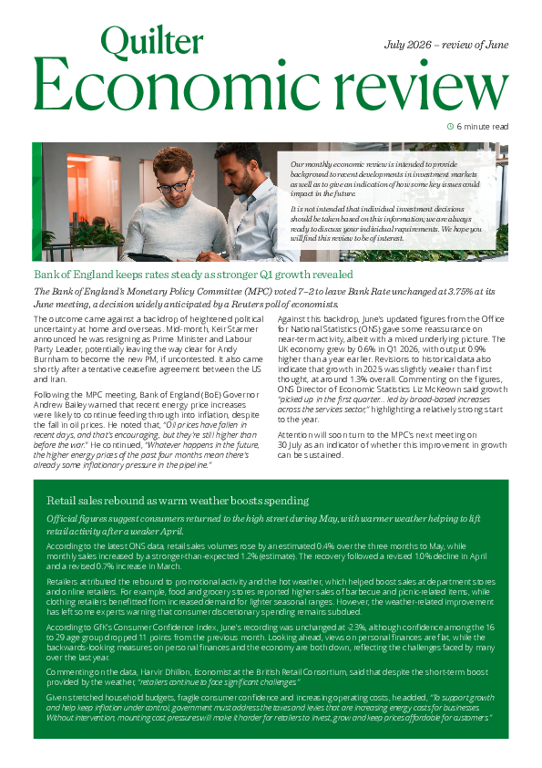 Economic Review of June 2026